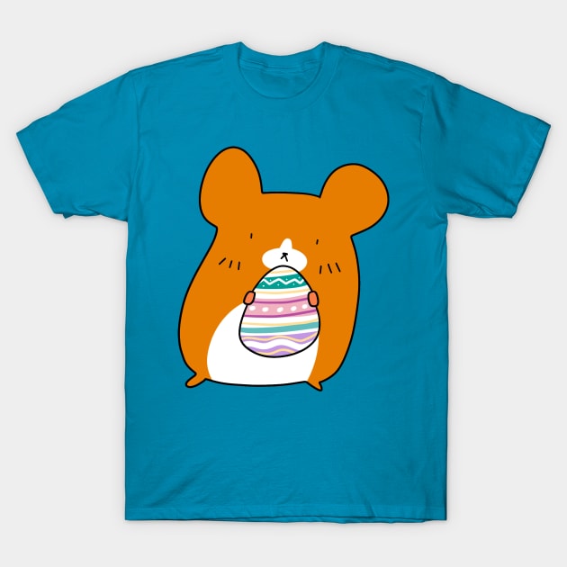 Easter Egg Hamster T-Shirt by saradaboru